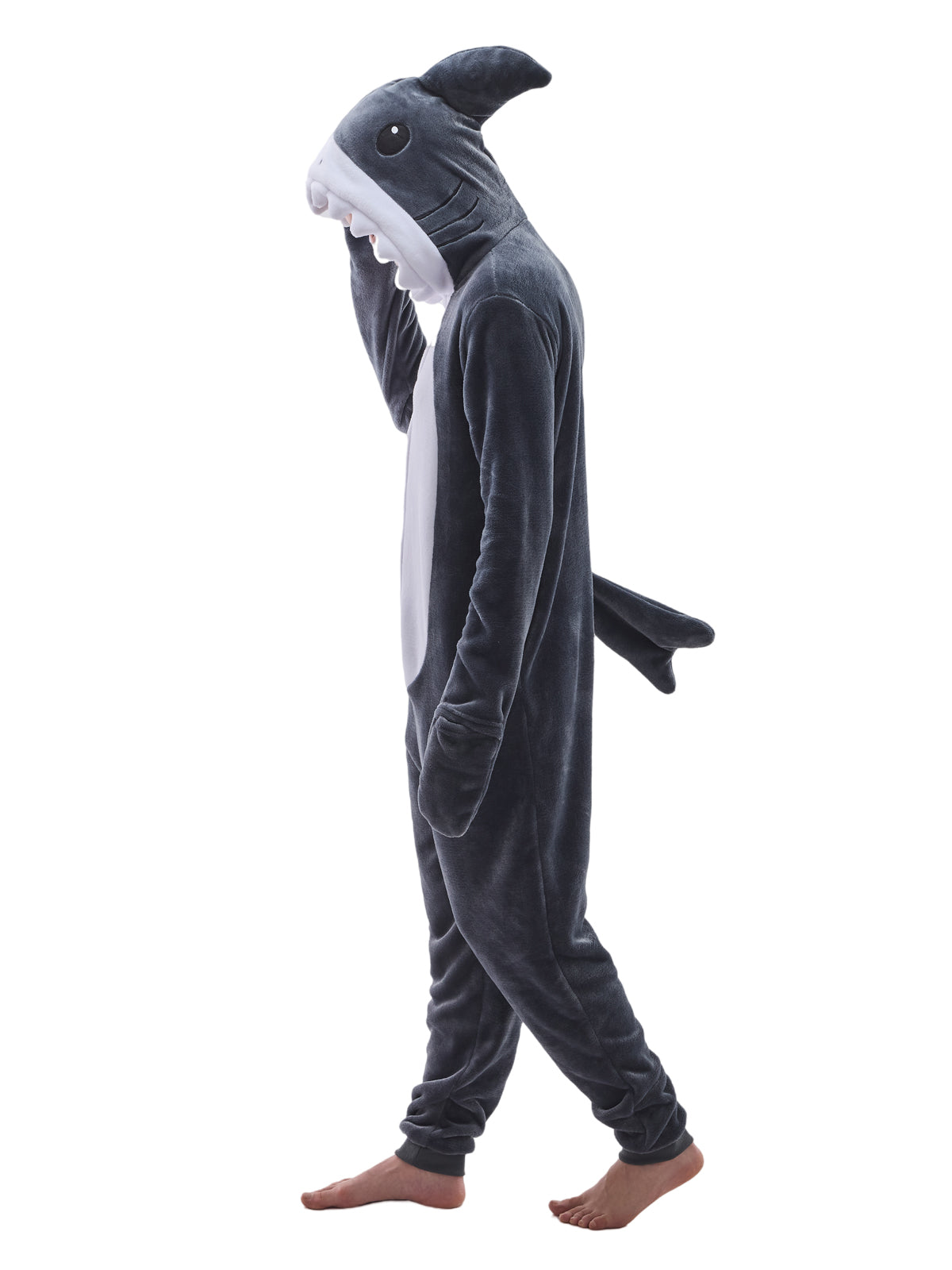 Unisex Adult Onesie Pajamas Animal One Piece Snug Fit Halloween Costume Sleepwear Homewear