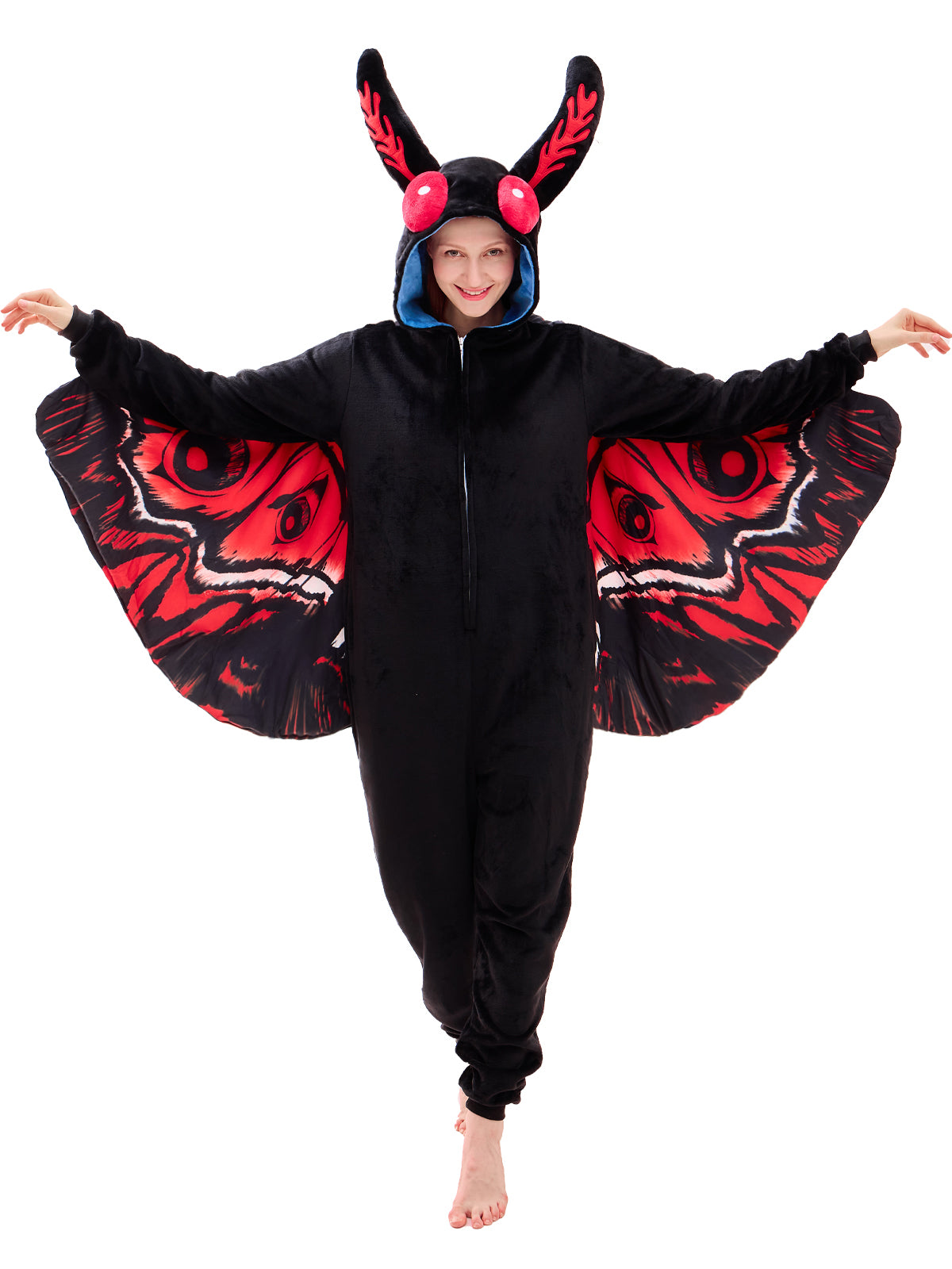 Unisex Adult Onesie Pajamas Animal One Piece Snug Fit Halloween Costume Sleepwear Homewear