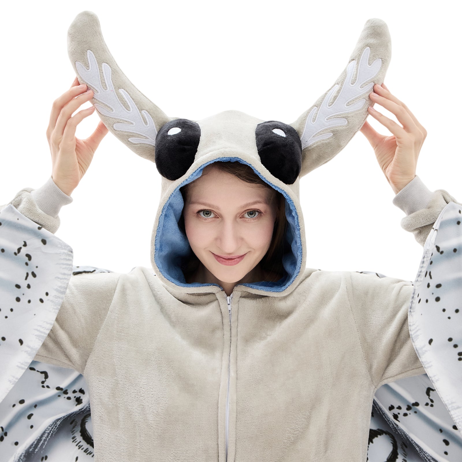 Unisex Adult Onesie Pajamas Animal One Piece Snug Fit Halloween Costume Sleepwear Homewear