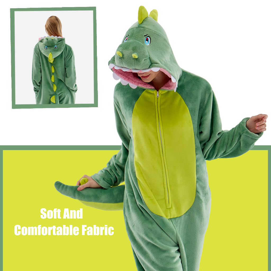 Unisex Adult Onesie Pajamas Animal One Piece Snug Fit Halloween Costume Sleepwear Homewear
