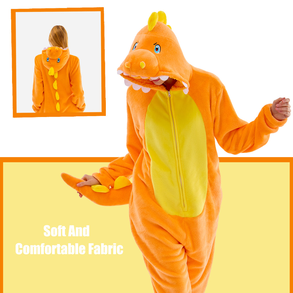 Unisex Adult Onesie Pajamas Animal One Piece Snug Fit Halloween Costume Sleepwear Homewear
