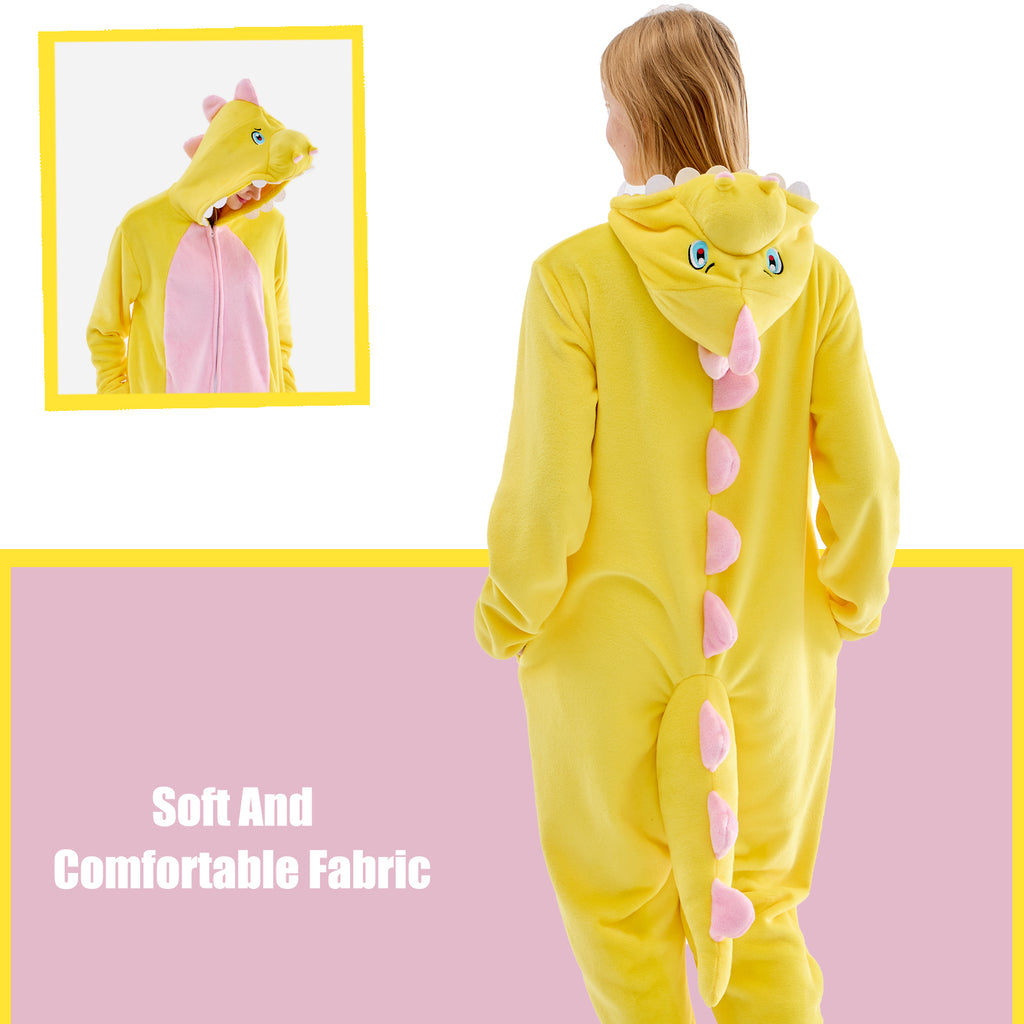 Unisex Adult Onesie Pajamas Animal One Piece Snug Fit Halloween Costume Sleepwear Homewear