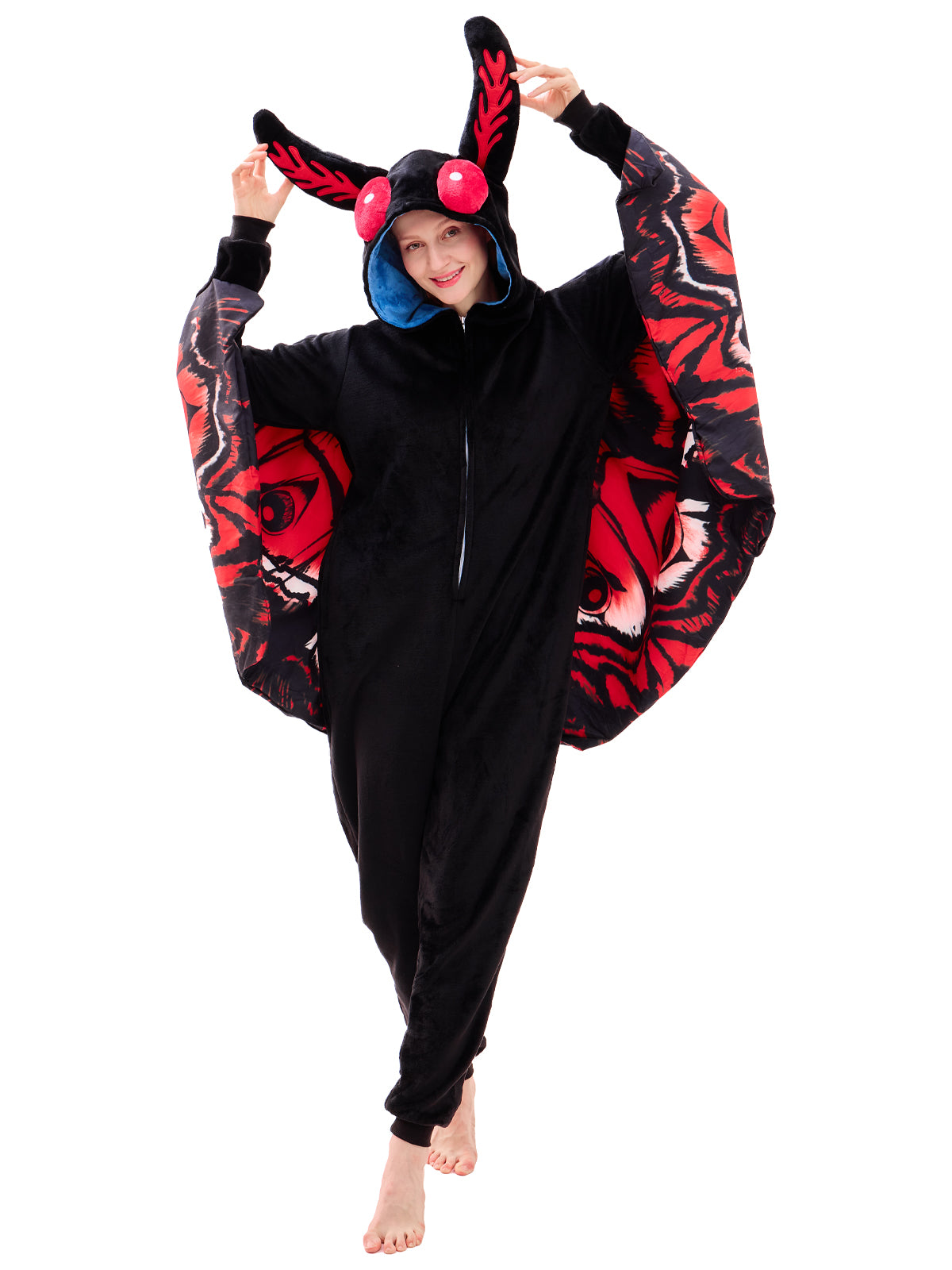 Unisex Adult Onesie Pajamas Animal One Piece Snug Fit Halloween Costume Sleepwear Homewear
