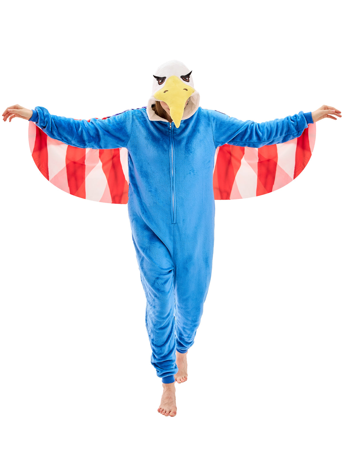 Unisex Adult Onesie Pajamas Animal One Piece Snug Fit Halloween Costume Sleepwear Homewear