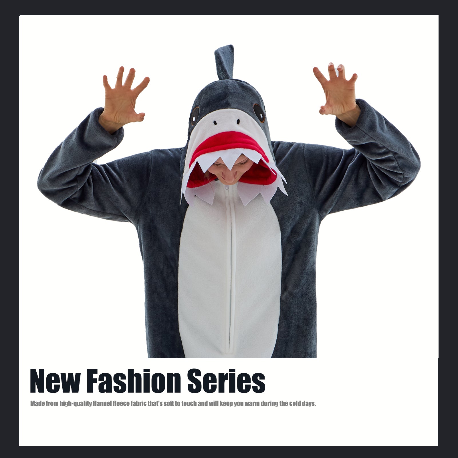 Unisex Adult Onesie Pajamas Animal One Piece Snug Fit Halloween Costume Sleepwear Homewear