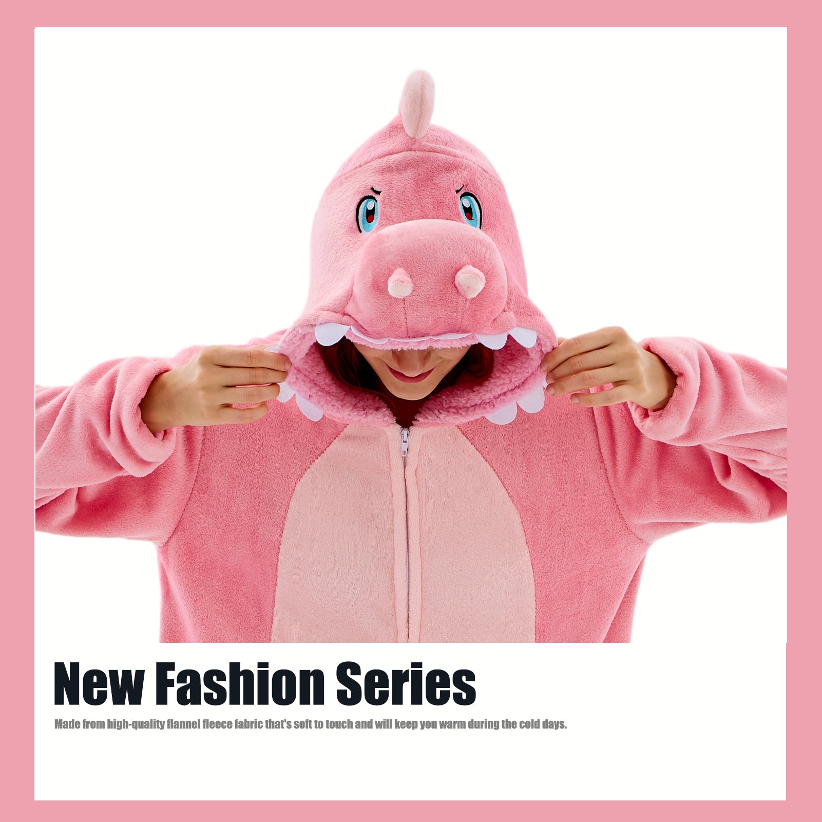 Unisex Adult Onesie Pajamas Animal One Piece Snug Fit Halloween Costume Sleepwear Homewear