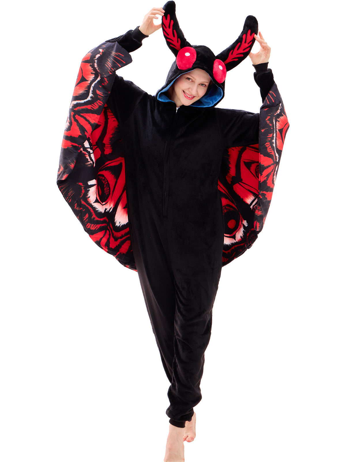 Unisex Adult Onesie Pajamas Animal One Piece Snug Fit Halloween Costume Sleepwear Homewear